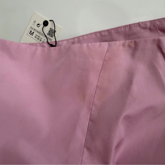 NWT Zara Pink Ruffle Top Blouse in size M - Picture 7 of 14